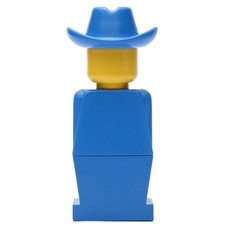 LEGOLAND Blue Torso, Blue Legs, Blue Cowboy Hat (fig-006463)