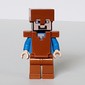 Steve in Dark Orange Helmet and Armor