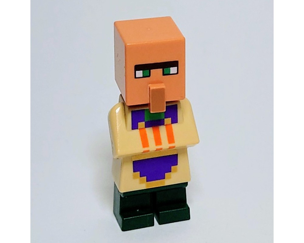 Lego minecraft villager online minifigure