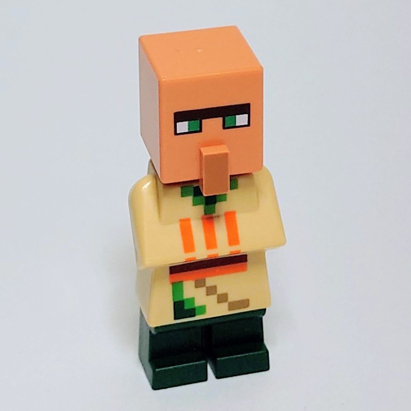 LEGO Set fig-006543 Villager, Farmer | Rebrickable - Build with LEGO