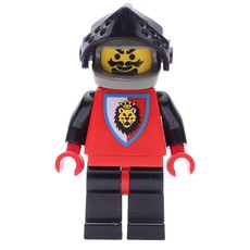 Knight (Royal Knights) - Black Legs, Dark Gray Helmet (fig-006552)