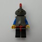 Knight (Breastplate on Red) - Black Legs, Red Plume