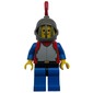 Knight (Breastplate on Red) - Blue Legs, Red Plume