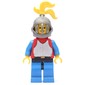 Knight (Breastplate on Red) - Blue Legs, Yellow Plume