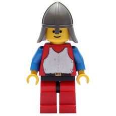 Knight (Breastplate on Red) - Red Legs, Neck-Protector (fig-006568)