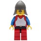 Knight (Breastplate on Red) - Red Legs, Neck-Protector