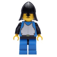 Knight (Breastplate on Blue) - Blue Legs, Neck-Protector (fig-006581)