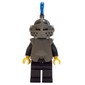 Knight (Breastplate on Black) - Black Legs, Armor, Blue Plume