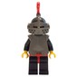 Knight (Breastplate on Black) - Black Legs, Armor, Red Plume, Solid Stud Head