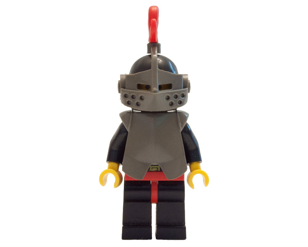 LEGO Set fig-006588 Knight (Breastplate on Black) - Black Legs, Armor ...