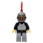 Knight (Breastplate on Black) - Light Gray Legs
