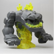 Geolix with 3 Crystals (Big Fig) (fig-006647)