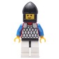 Knight (Scale Mail on Red) - Black Arms, White Legs