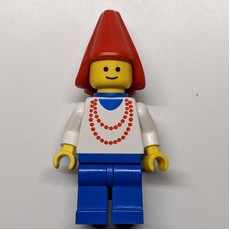 Maiden - Blue Legs, Red Cone Hat, 3626b (fig-006745)