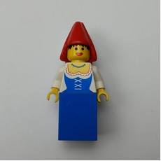 Maiden - Blue Skirt, Red Cone Hat (fig-006751)