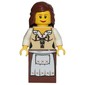 Maiden (Fantasy Era) - Brown Skirt, Reddish Brown Hair