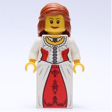Maiden (Kingdoms) - Dark Orange Hair (fig-006769)