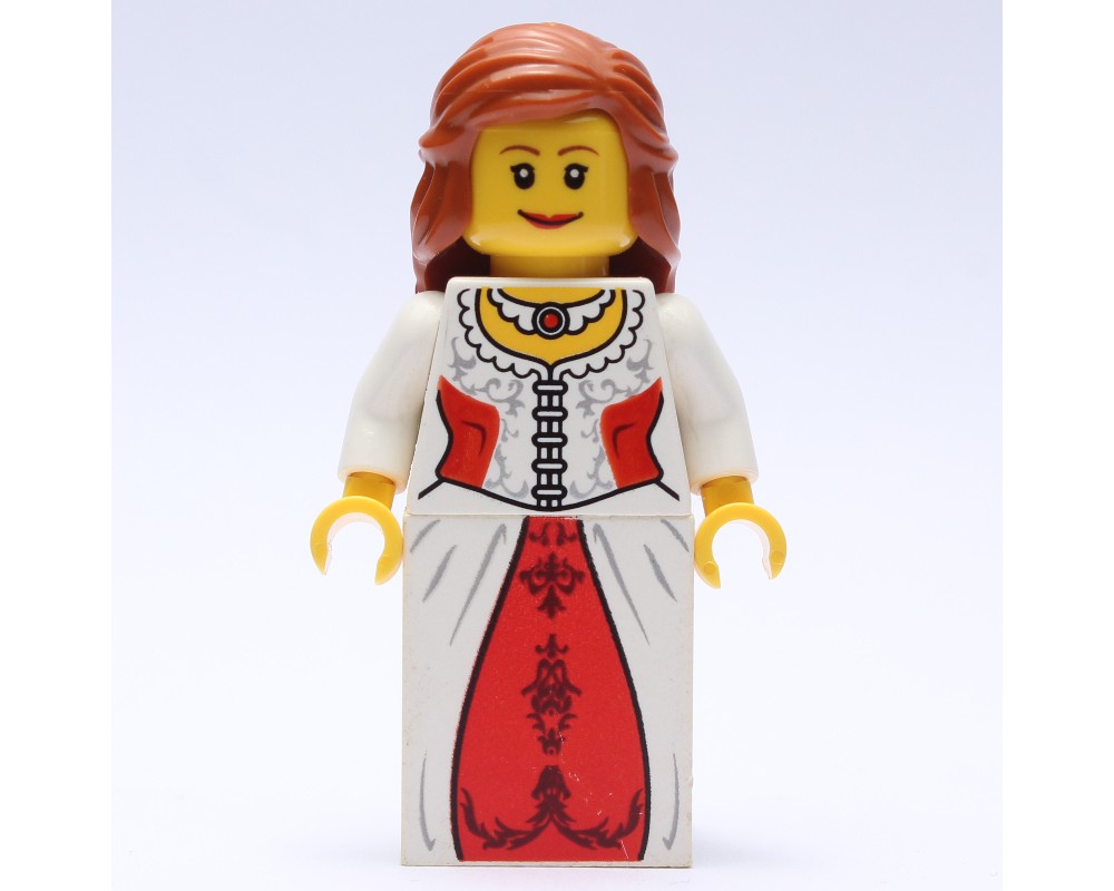 LEGO Set fig-006769 Maiden (Kingdoms) - Dark Orange Hair | Rebrickable ...