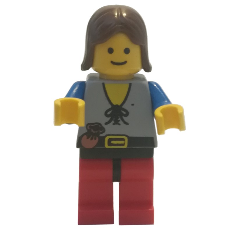 lego peasant minifigure