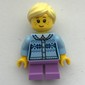Girl, Cardigan Light Bright Blue, Short Medium Lavender Legs