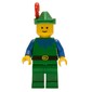 Forestman (Forestmen) - Blue, Red Triple-Plume