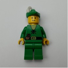Forestman (Forestmen) - Yellow, White Plume (fig-006858)