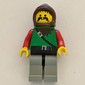 Forestman (Dark Forest) - Light Gray Legs, Brown Hood
