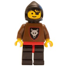 Fighter (Wolfpack) - Black Hood, Black Plastic Cape (fig-006883)