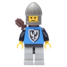 Archer (Black Falcon) - Light Gray Legs, Chin-Guard (fig-006890)
