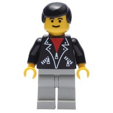 Man - Black Jacket, Light Gray Legs (fig-006892)