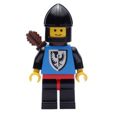 Archer (Black Falcon) - Black Legs, Red Hips, Chin-Guard (fig-006893)