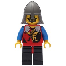 Knight (Dragon Knights) - Black Legs, Neck-Protector (fig-006906)