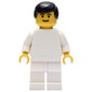 Soccer Player White Torso, White Legs