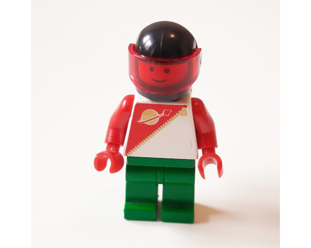 LEGO Set fig-006949 Futuron Spaceman, Red and Green with Airtanks and ...
