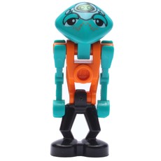 Martian, Orange and Black (fig-006963)