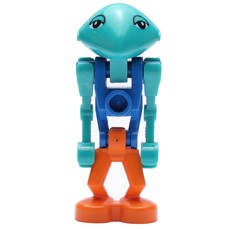 Martian, Blue and Orange (fig-006966)