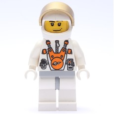 Mars Astronaut, Stubble (fig-006977)