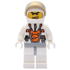 Mars Astronaut, Printed Hair (fig-006979)