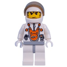 Mars Astronaut, Stubble, Printed Hair (fig-006980)