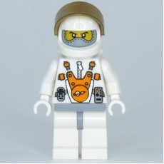 Mars Astronaut, Balaclava, and Backpack (fig-006983)
