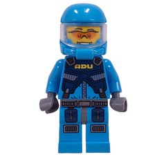ADU Soldier, Orange Sunglasses, Dark Bluish Gray Hips (fig-006987)