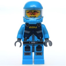 ADU Soldier, Orange Sunglasses, Azure Hips (fig-006989)