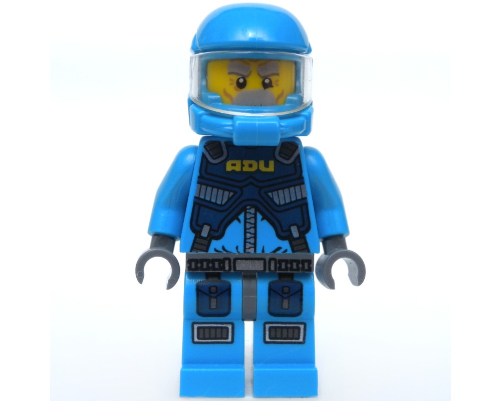 LEGO Set fig-006994 ADU Soldier, Gray Moustache | Rebrickable - Build ...