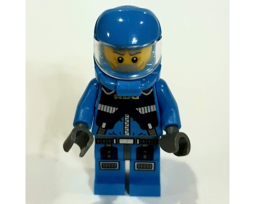 LEGO Set fig-006994 ADU Soldier, Gray Moustache (2011 Space ...