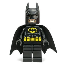 Batman, Black Suit, Black Cape and Cowl, Yellow Batman Logo, Black Headband (fig-007028)