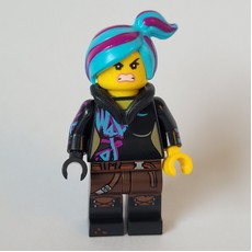 Lucy Wyldstyle, Medium Azure Hair (fig-007079)