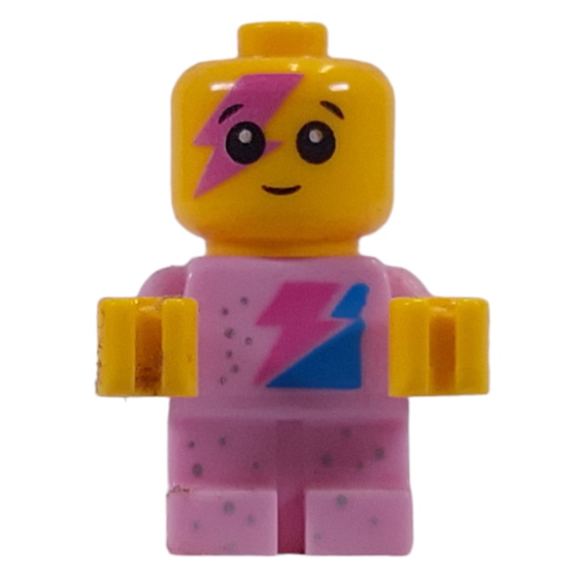 Lego Set Fig 007081 Sparkle Baby Bright Pink Rebrickable Build