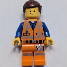 Emmet, Worn Outfit, Happy / Closed Eyes (fig-007083)