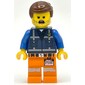 Emmet, Dark Blue Rex Dangervest Vest, Smudged Stubble