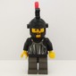 Knight (Fright Knights) - Black Helmet, Red Plume